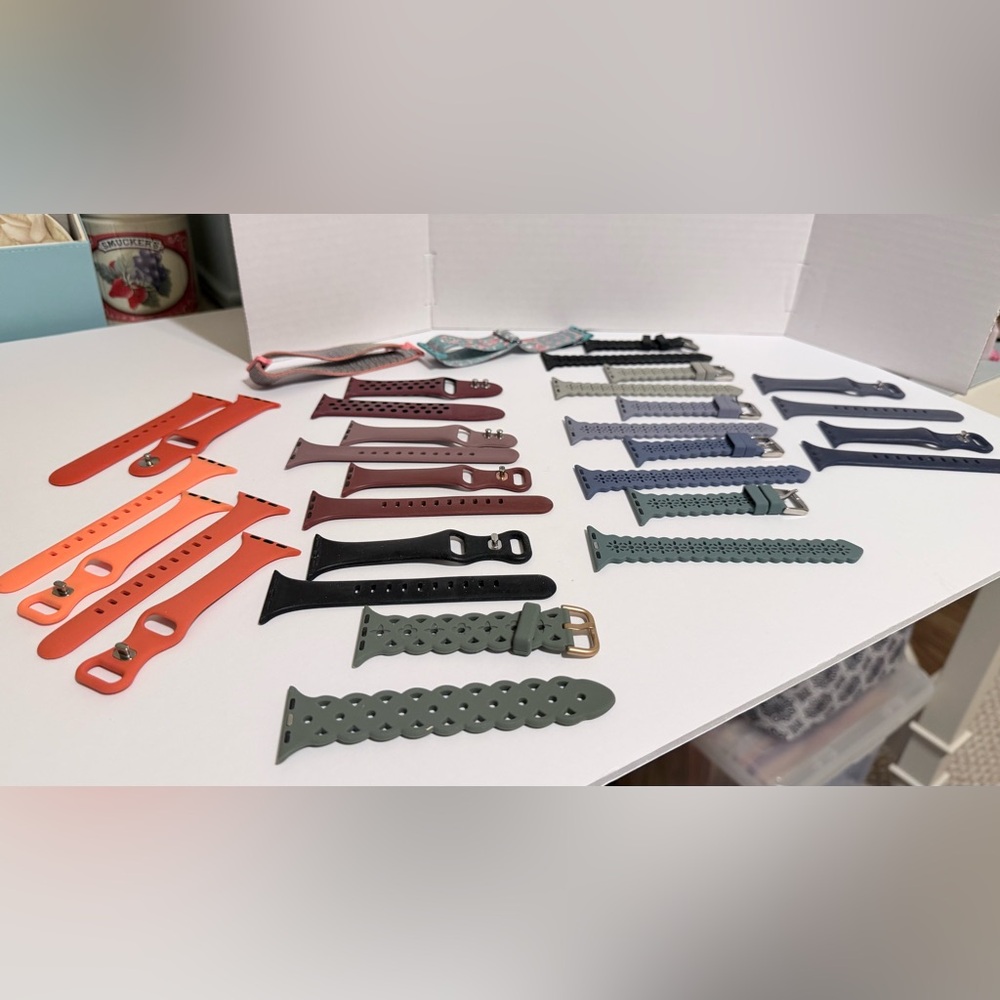 Assorted Silicone Watch Bands